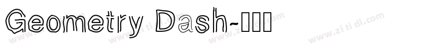 Geometry Dash字体转换